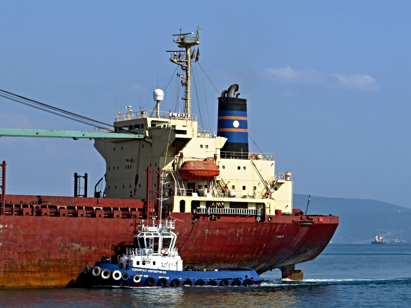 Lion, Адмирал Серебряков. Vessel superstructures