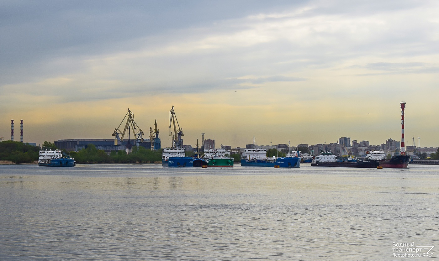 Волгонефть-32, Тетис, Северянка, ВФ Танкер-14, Энцелад, Волго-Дон 147, Леонид Лисин. Санкт-Петербург, Lighthouses