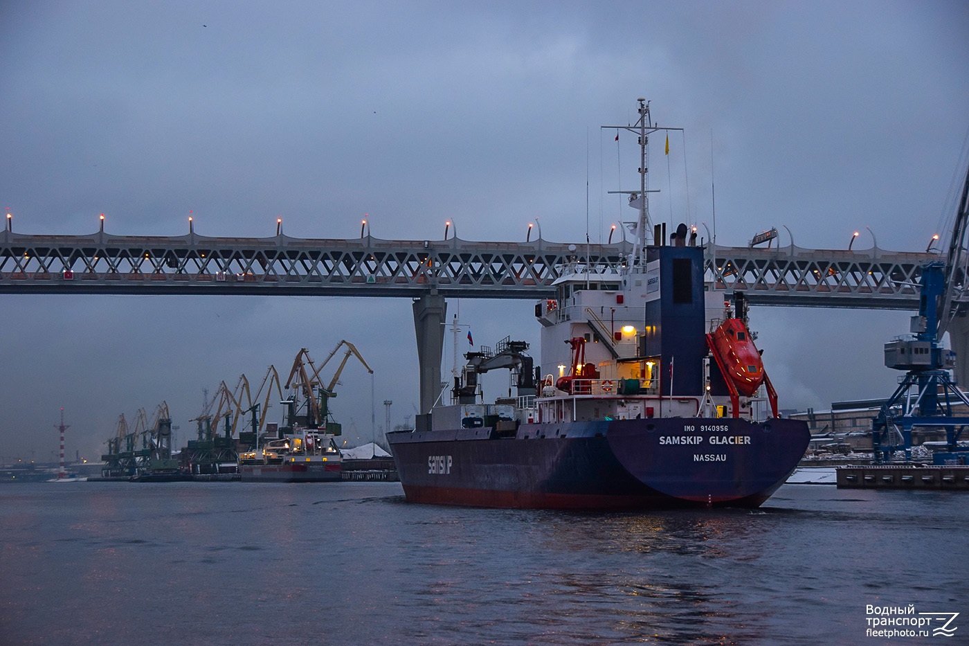 Vlieborg, Samskip Glacier