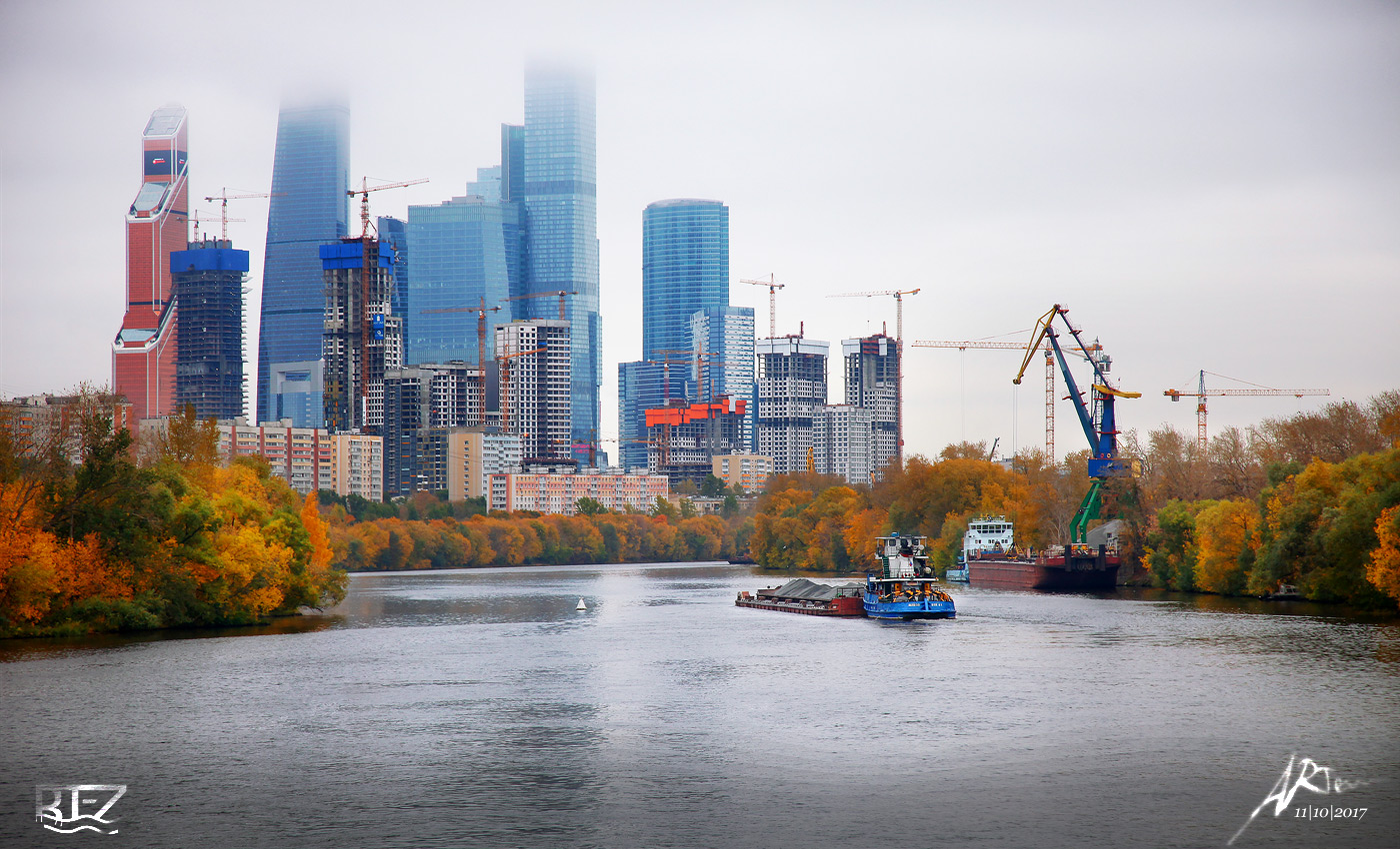 7687, Шлюзовой-61. Река Москва