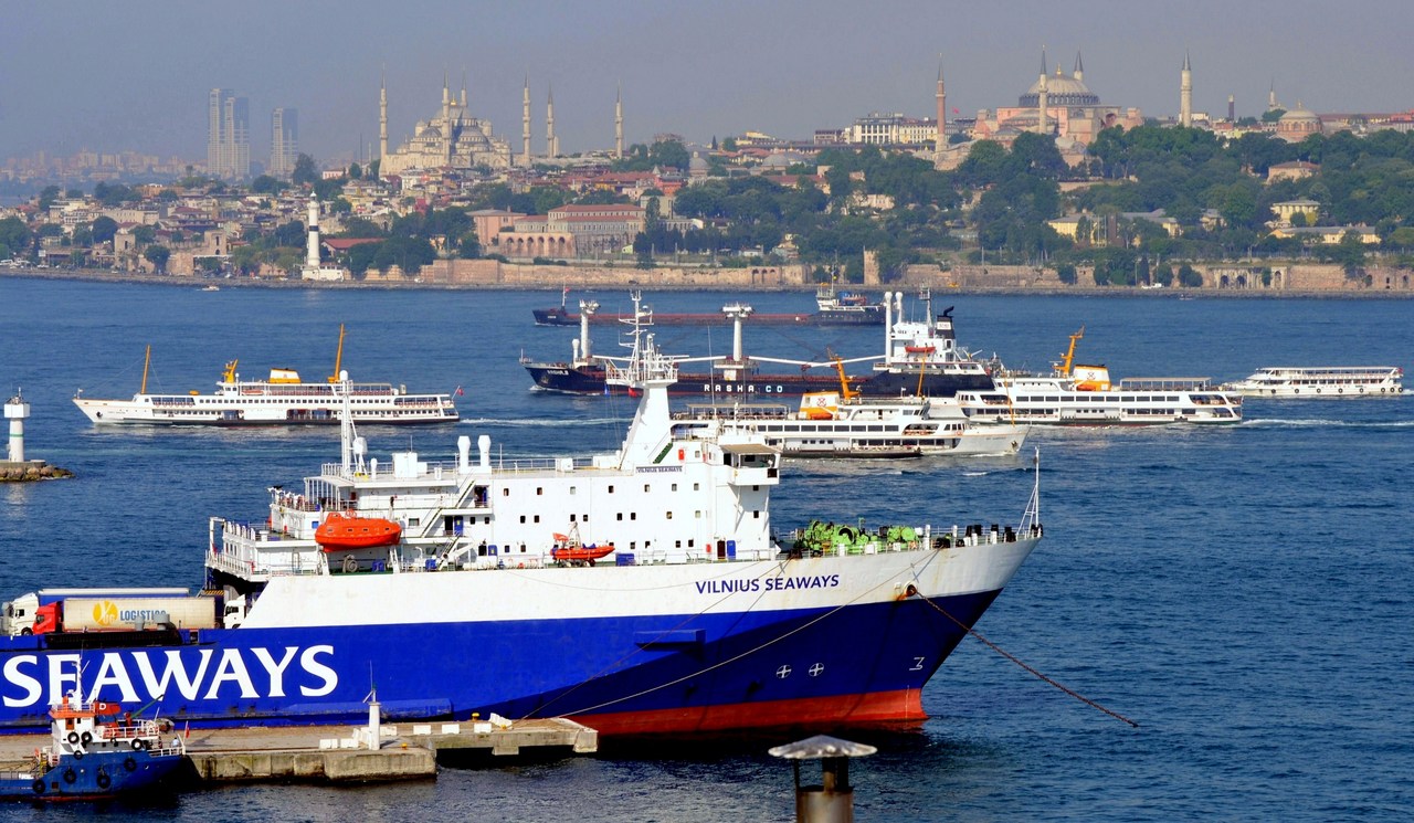 Vilnius Seaways. Vessel superstructures, Istanbul