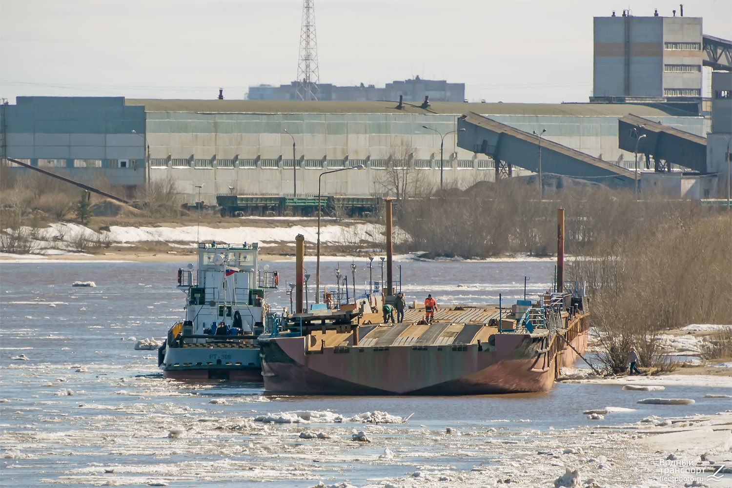 РТ-306, Наплавной мост