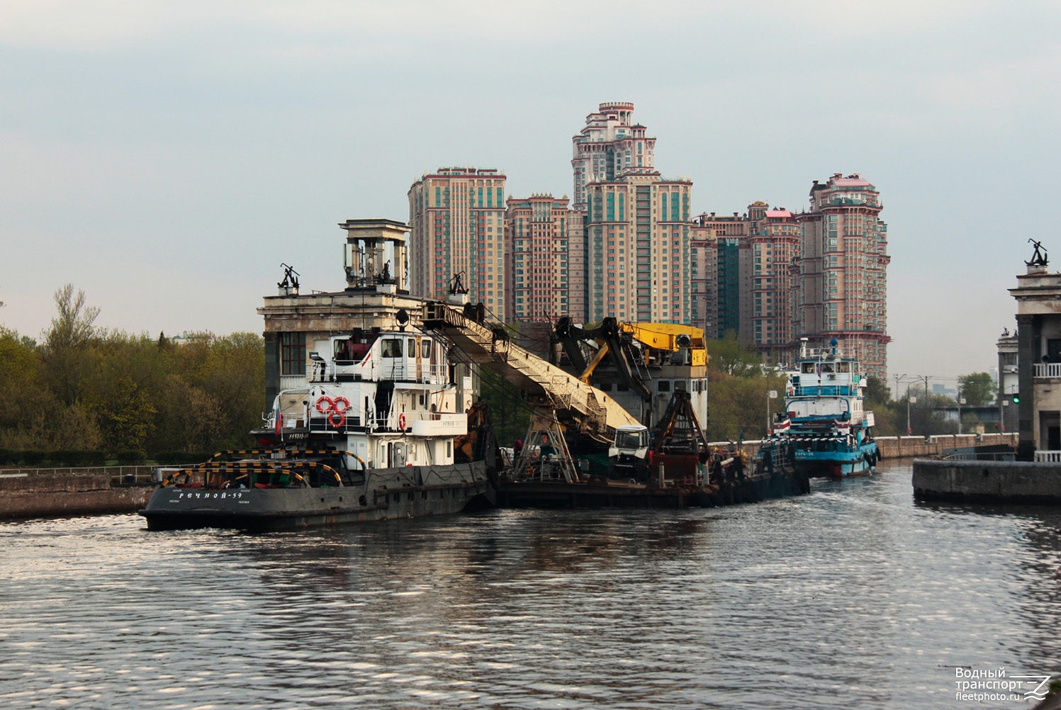 Речной-59, Плавкран-425, Волгарь-25