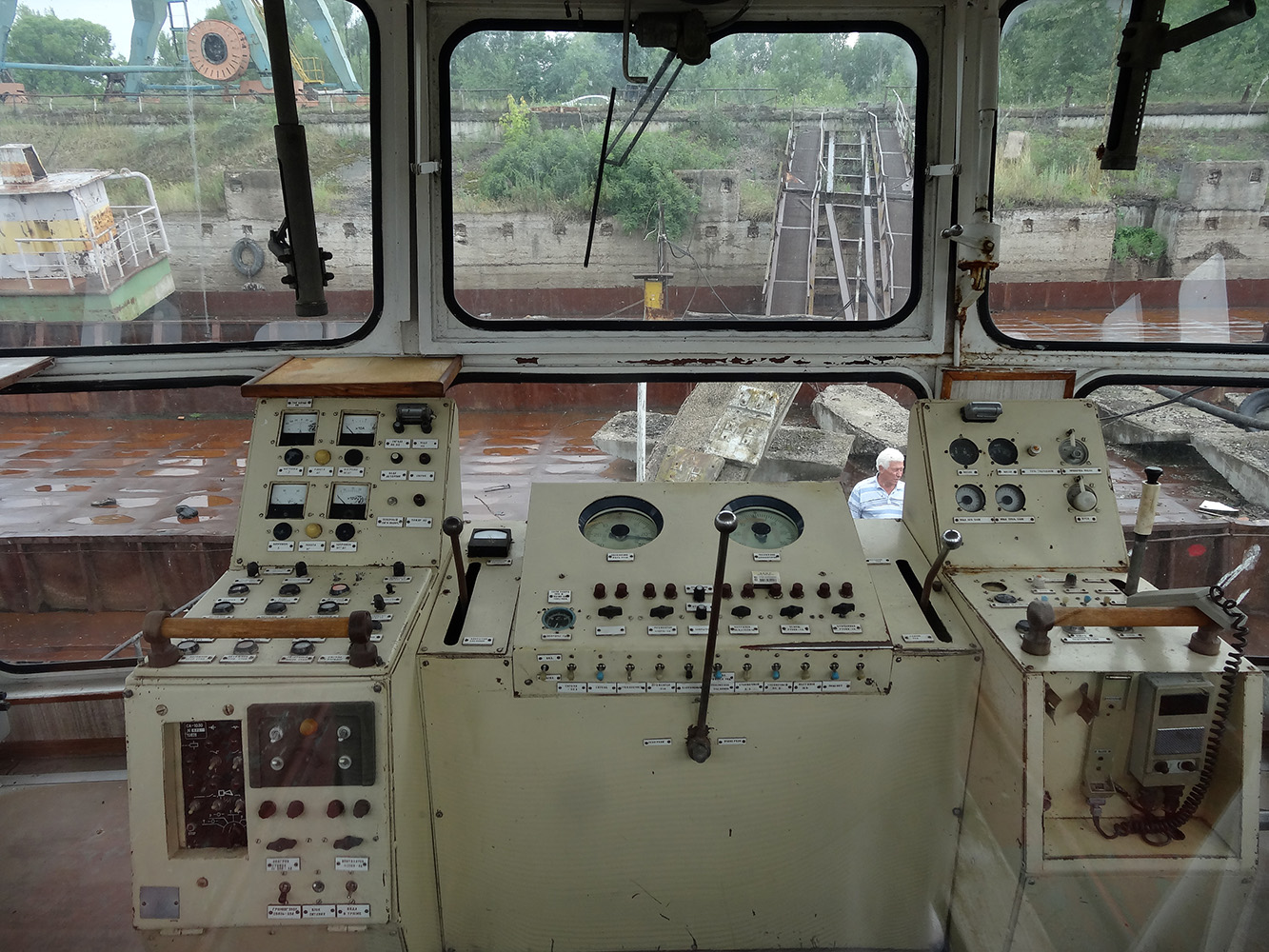 Герой Хотимський. Wheelhouses, Control panels