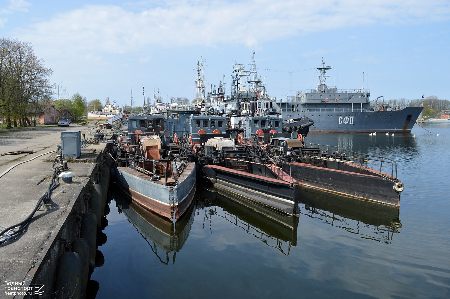 МУС-757, МУС-489, МУС-897, Академик Семенихин. Russian Navy