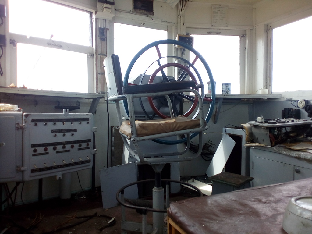 ШС-19. Wheelhouses, Control panels