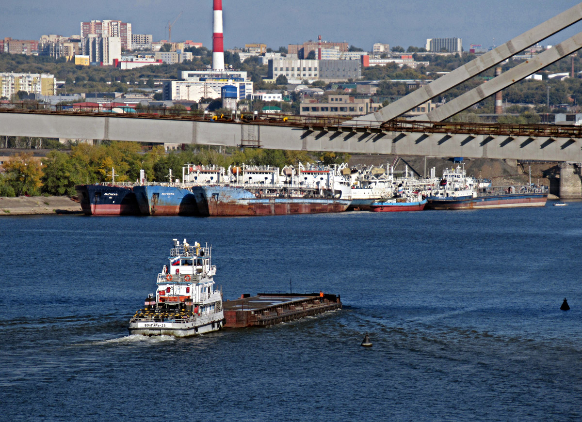 Волгарь-23, Волгонефть-151, Волгонефть-157, Терек-1, Братск ГЭС. Самара