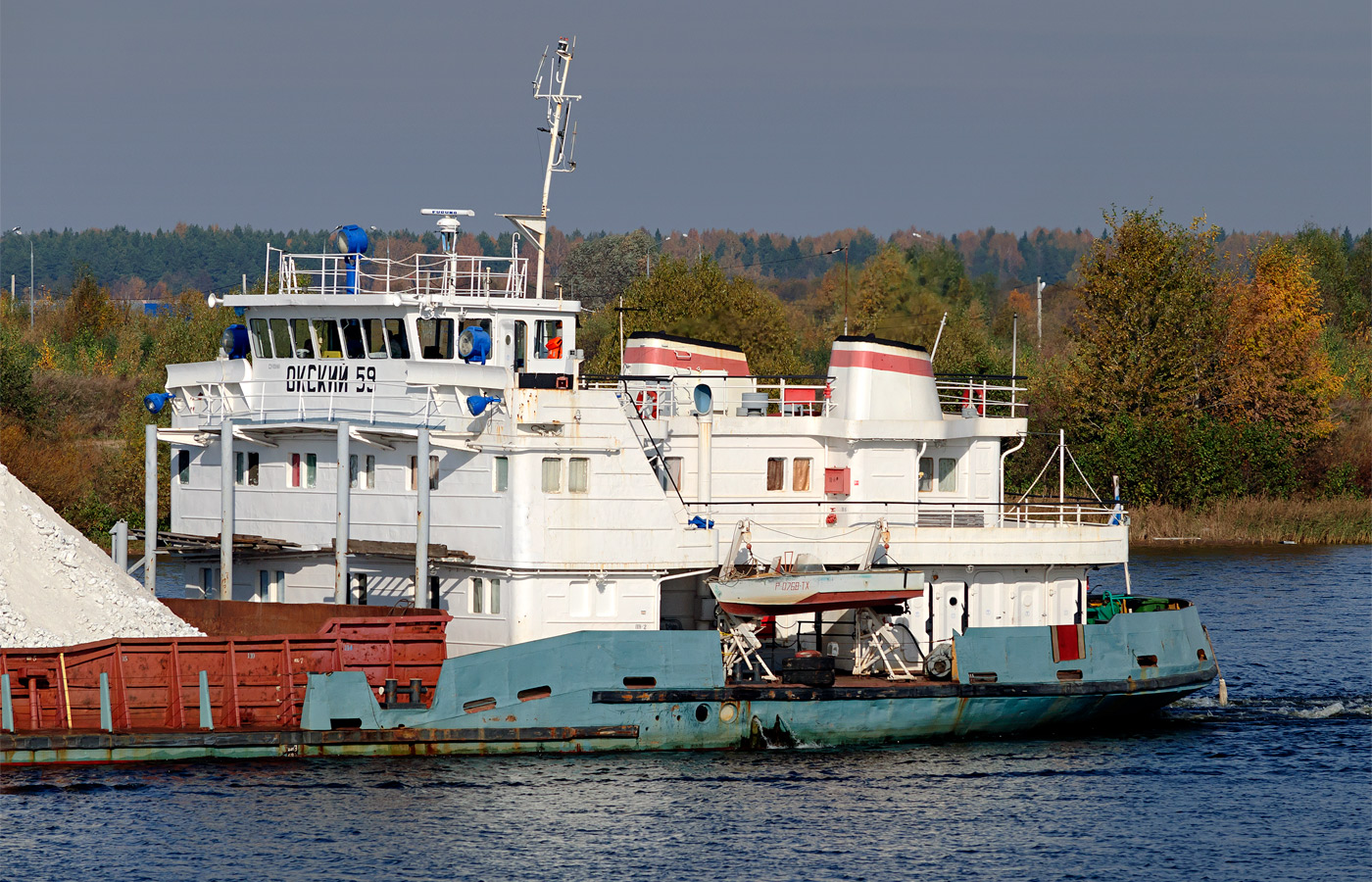 Окский-59. Vessel superstructures