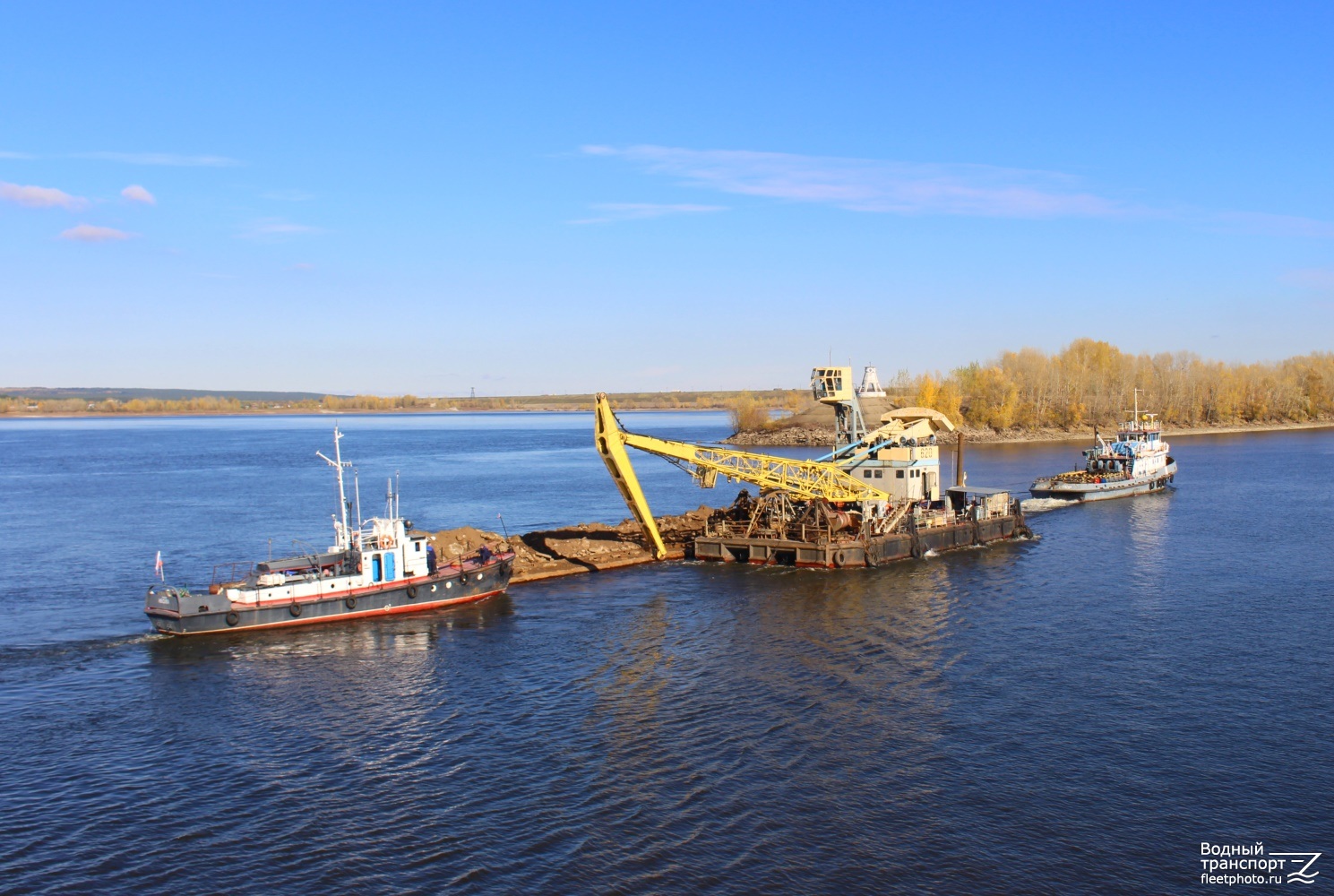 Иволга, Т-602, Плавкран-620, Створ