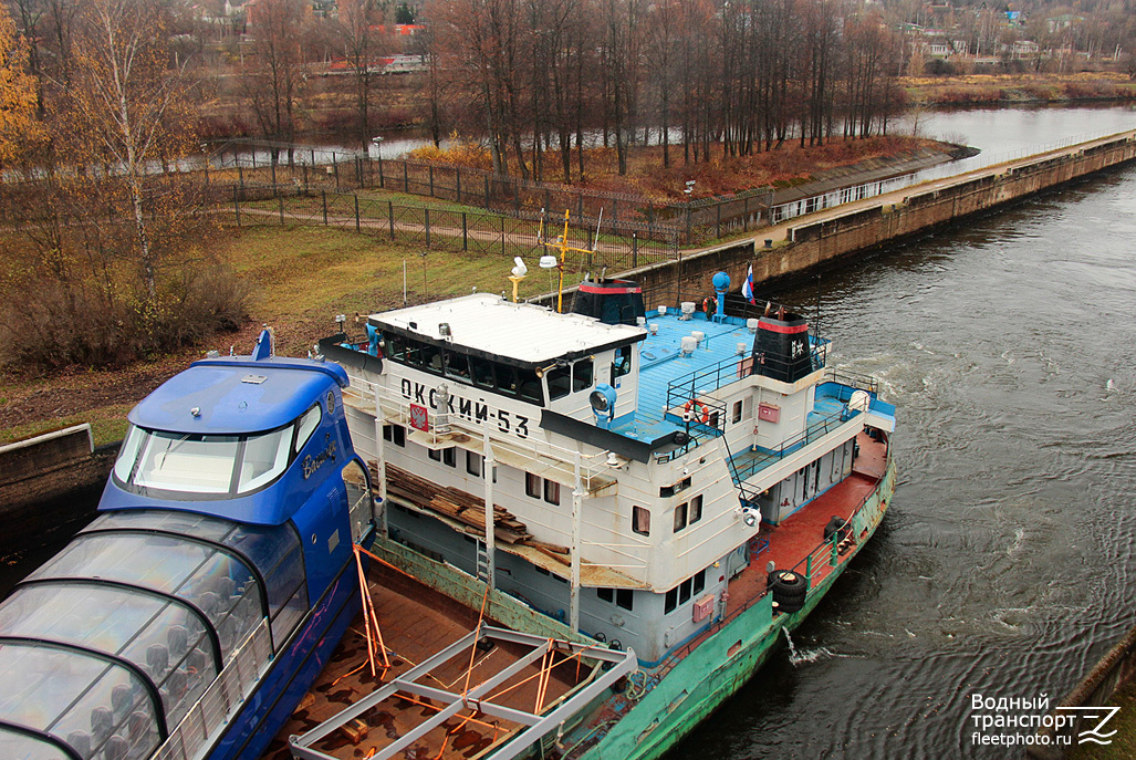 Окский-53. Vessel superstructures