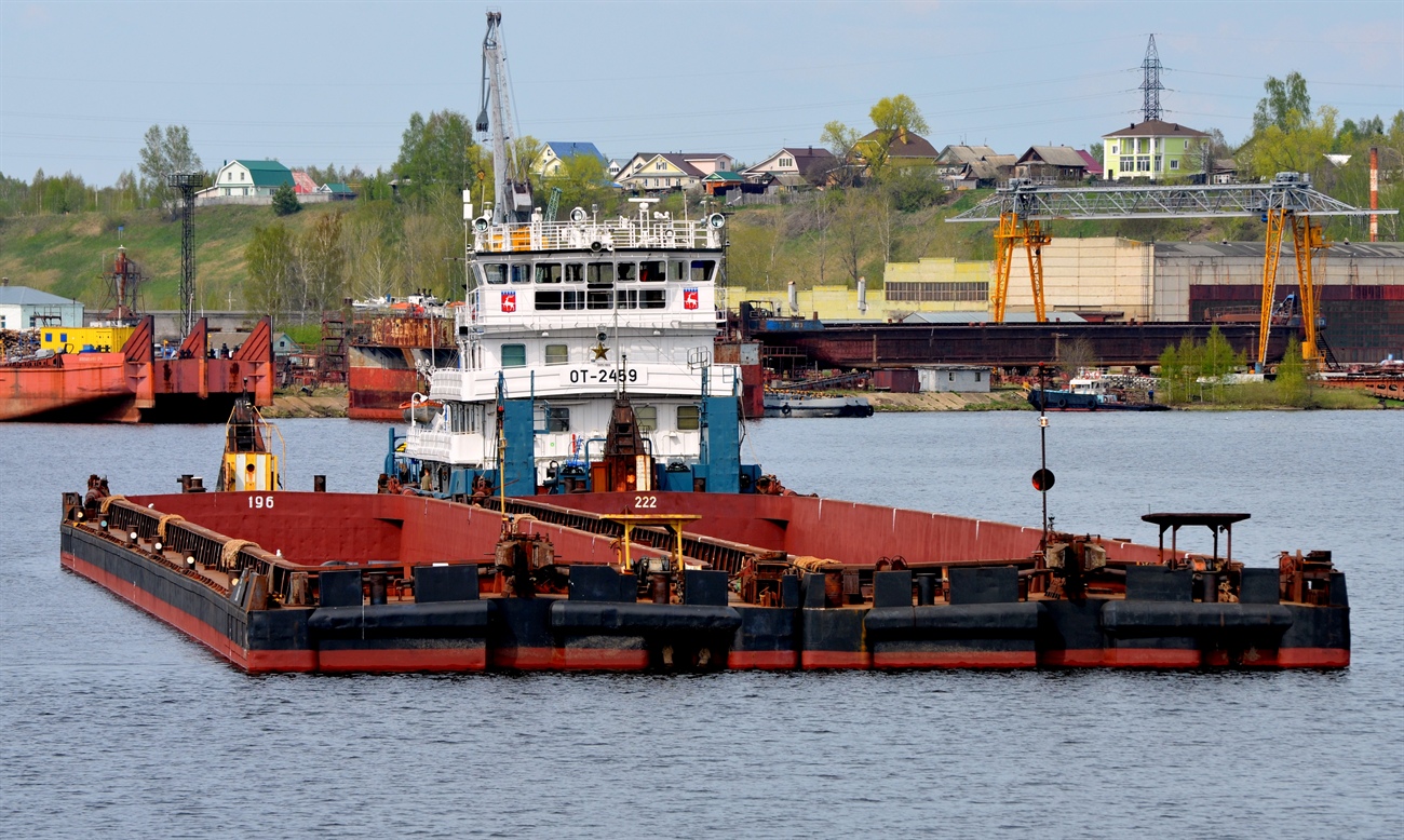 Секция-196, ОТ-2459, Баржа №222