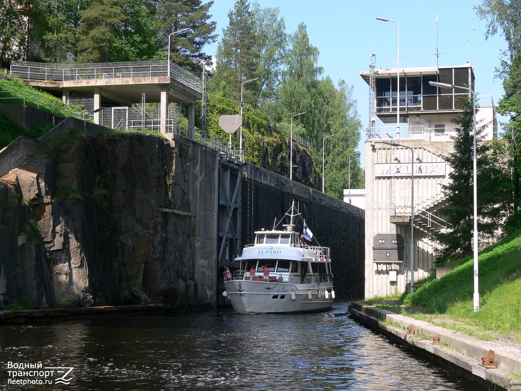 Finland, Шлюз Мялькия