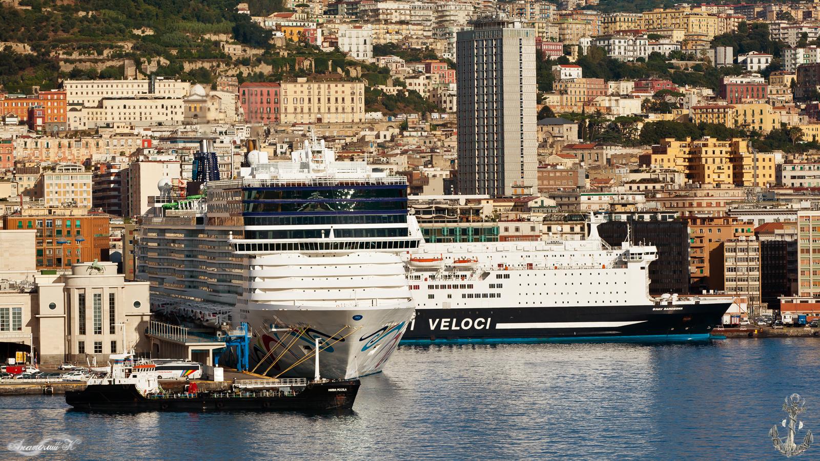 Marina Piccola, Norwegian Epic, SNAV Sardegna