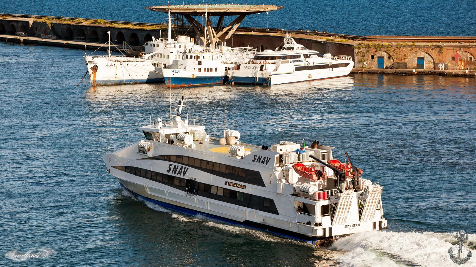 SNAV Orion, Patrizia, Ala, Ponza Jet