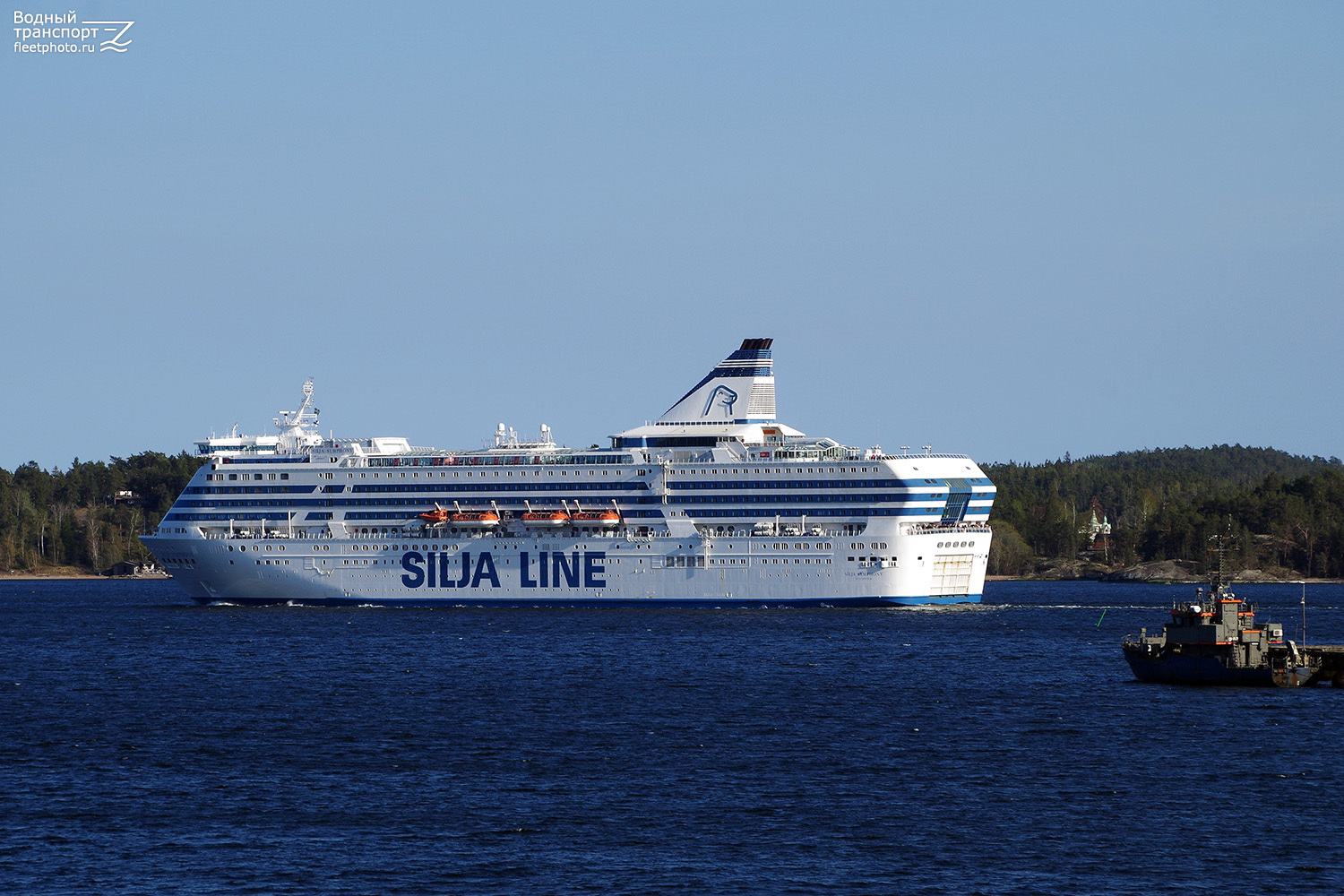 Silja Symphony, Arkösund