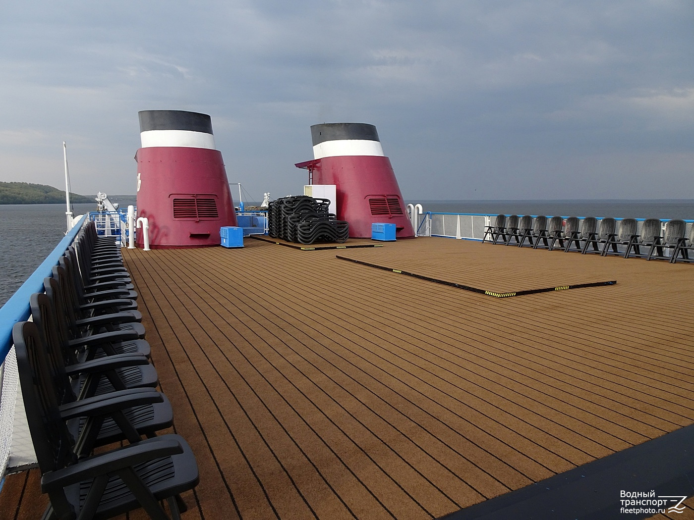 Михаил Фрунзе. Deck views