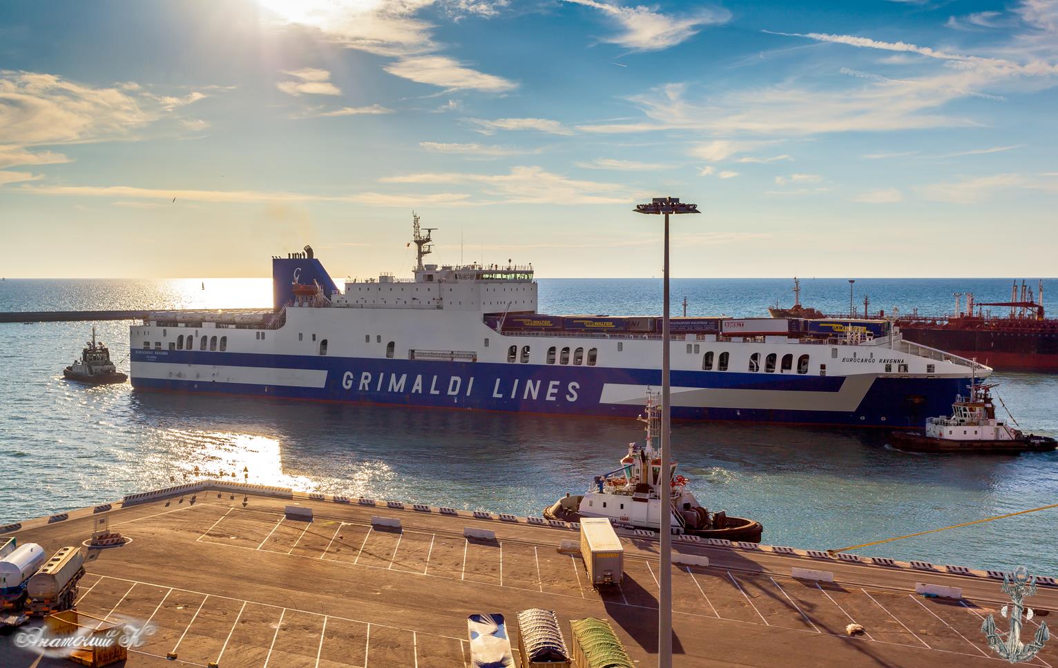 Francesca Neri, Eurocargo Ravenna, Alfredo Neri, Porto di Livorno