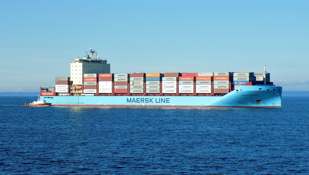 Лоцман Фёдоров, Vistula Maersk