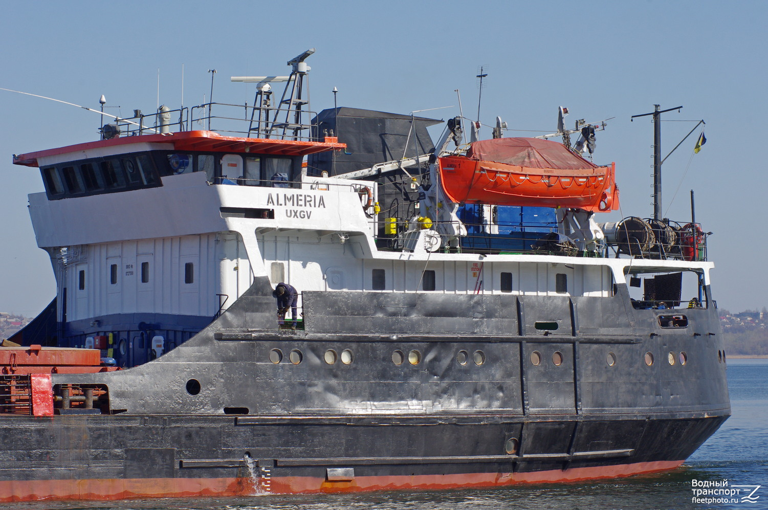 Almeria. Vessel superstructures