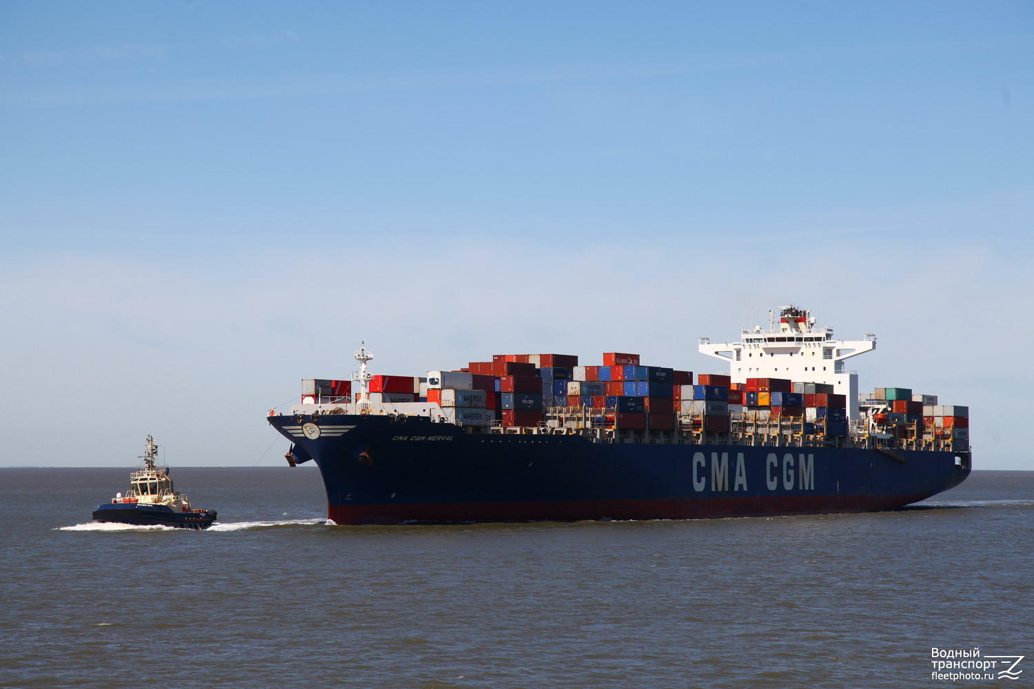 CMA CGM Nerval, Svitzer Vale