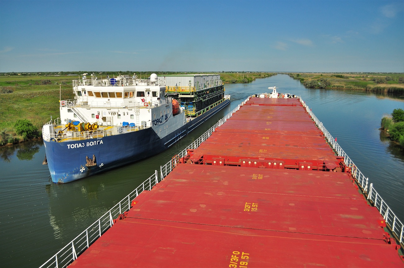 Топаз Волга, Нева-Лидер 5. View from wheelhouses and bridge wings