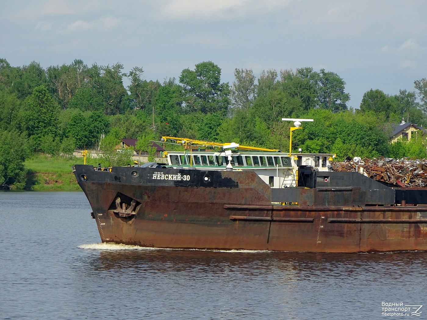 Невский-30. Vessel superstructures