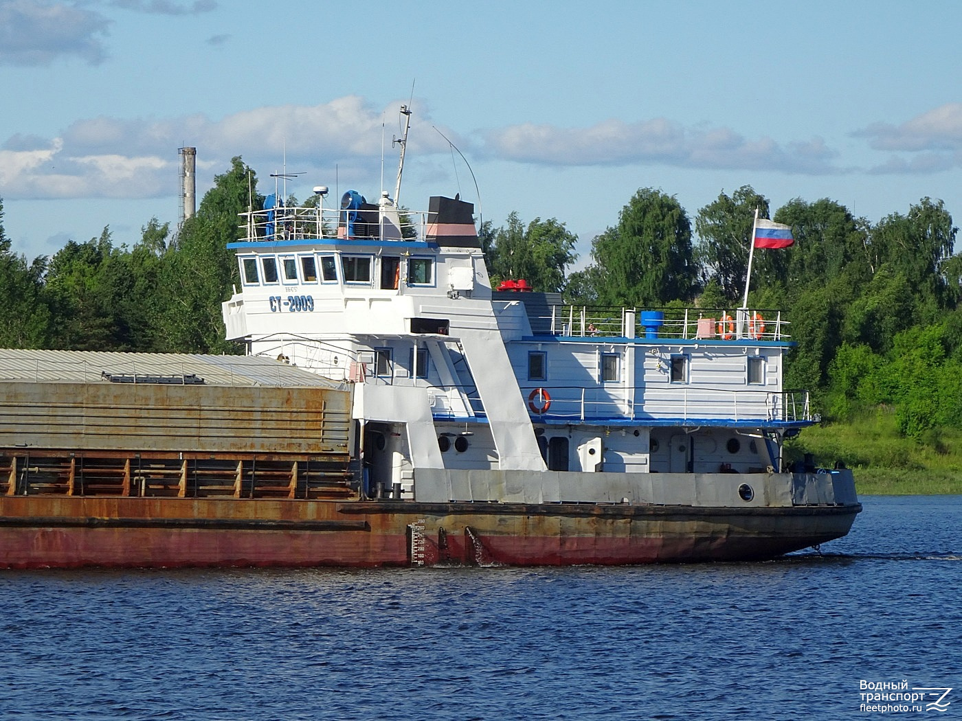 СТ-2003. Vessel superstructures