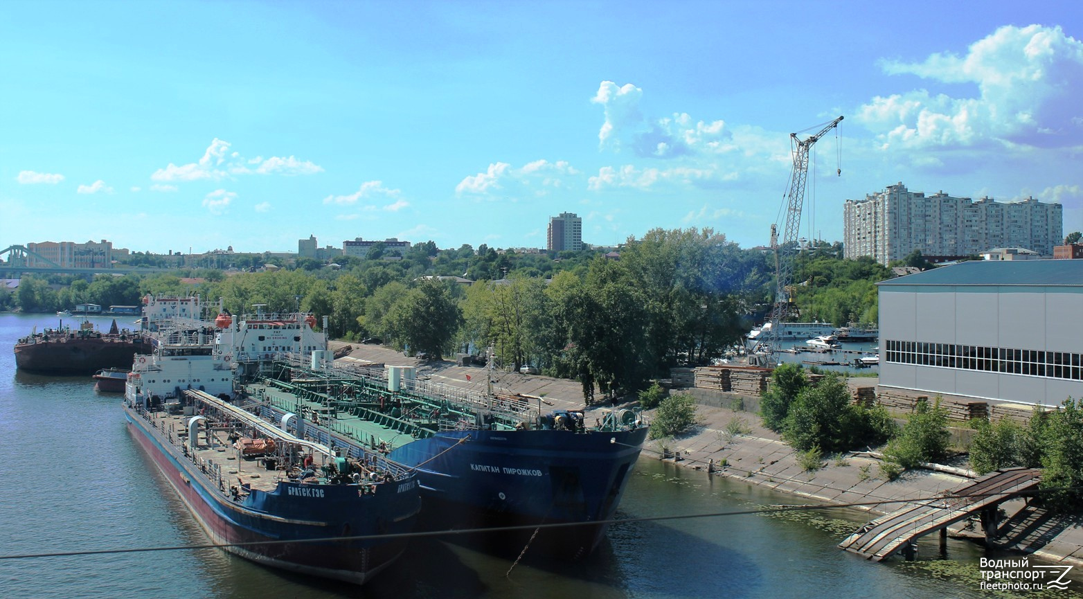 Братск ГЭС, Капитан Пирожков