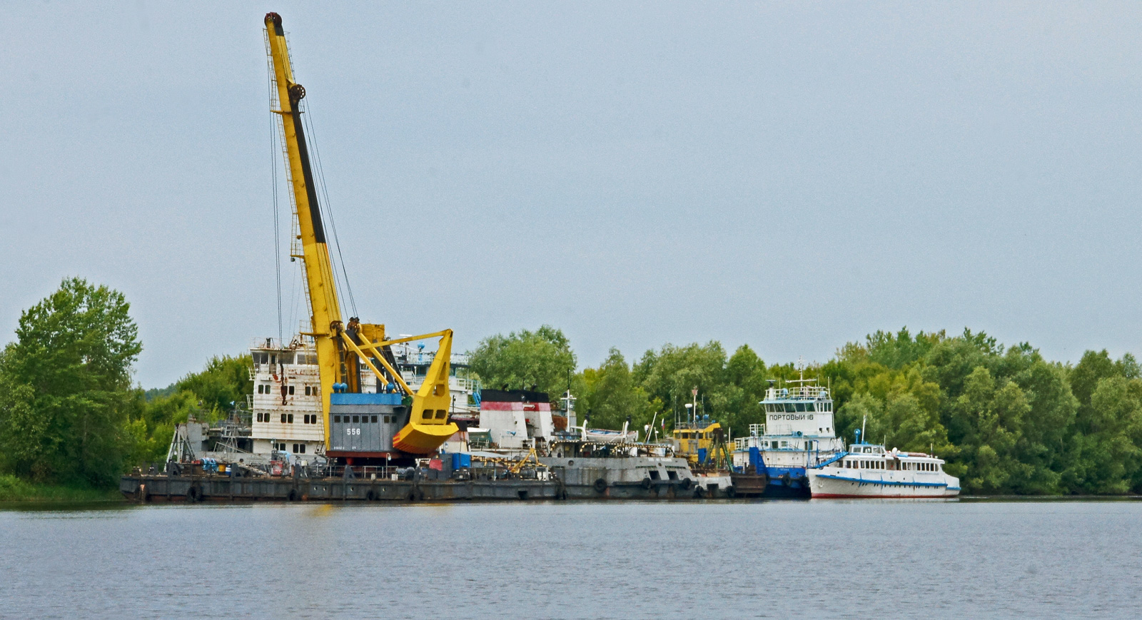 Плавкран-556, 1000 лет Казани, Портовый-16, МО-123