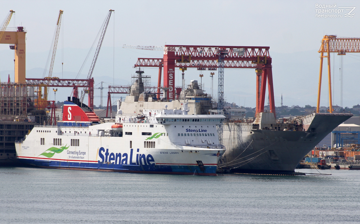 Stena Lagan, Anadolu