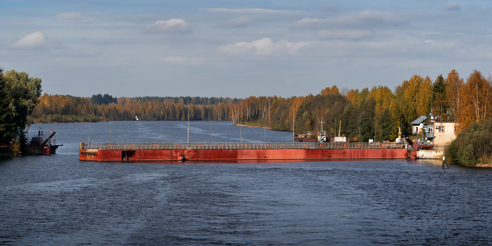 Наплавной мост-9