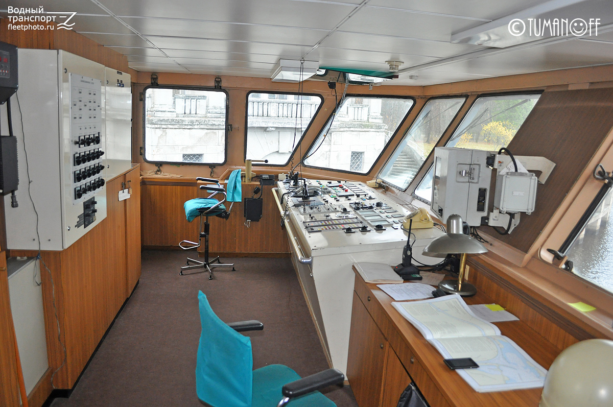 КПЛ-351. Wheelhouses, Control panels