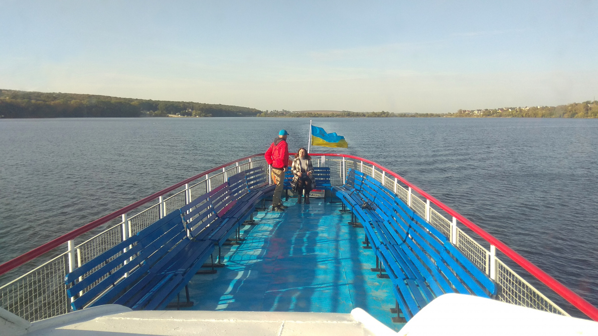 Герой Танцоров. View from wheelhouses and bridge wings