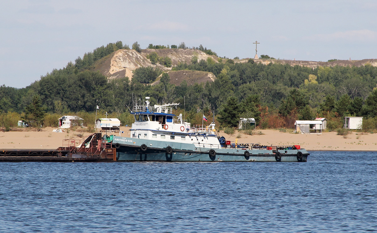 Баржа № 2571, Плотовод-686