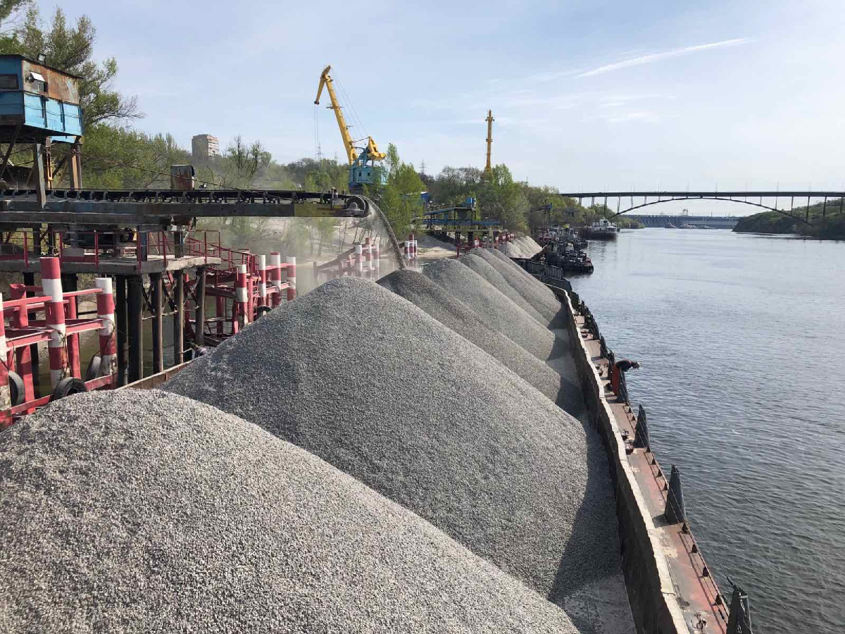 Борислав. View from wheelhouses and bridge wings