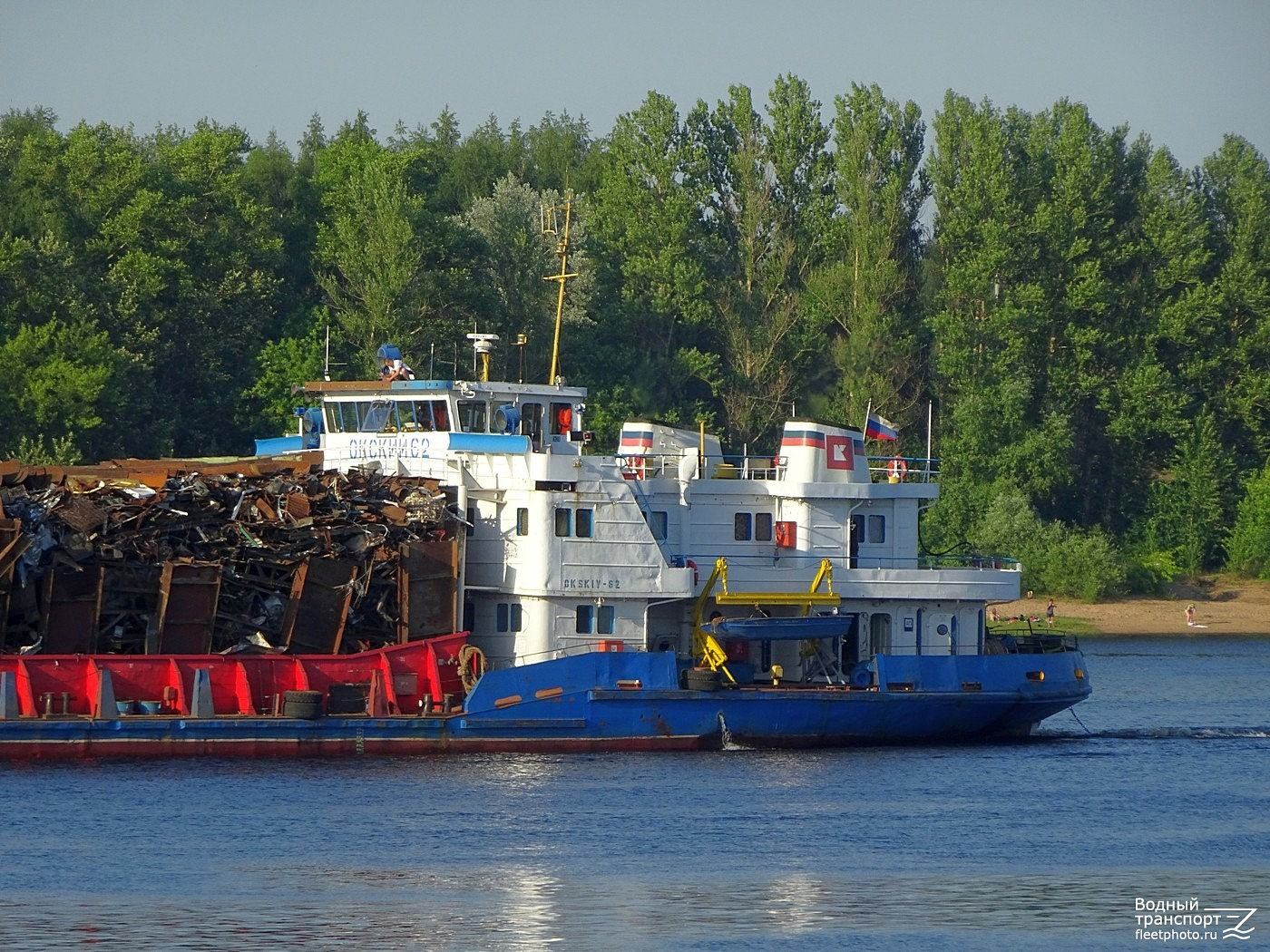 Окский-62. Vessel superstructures