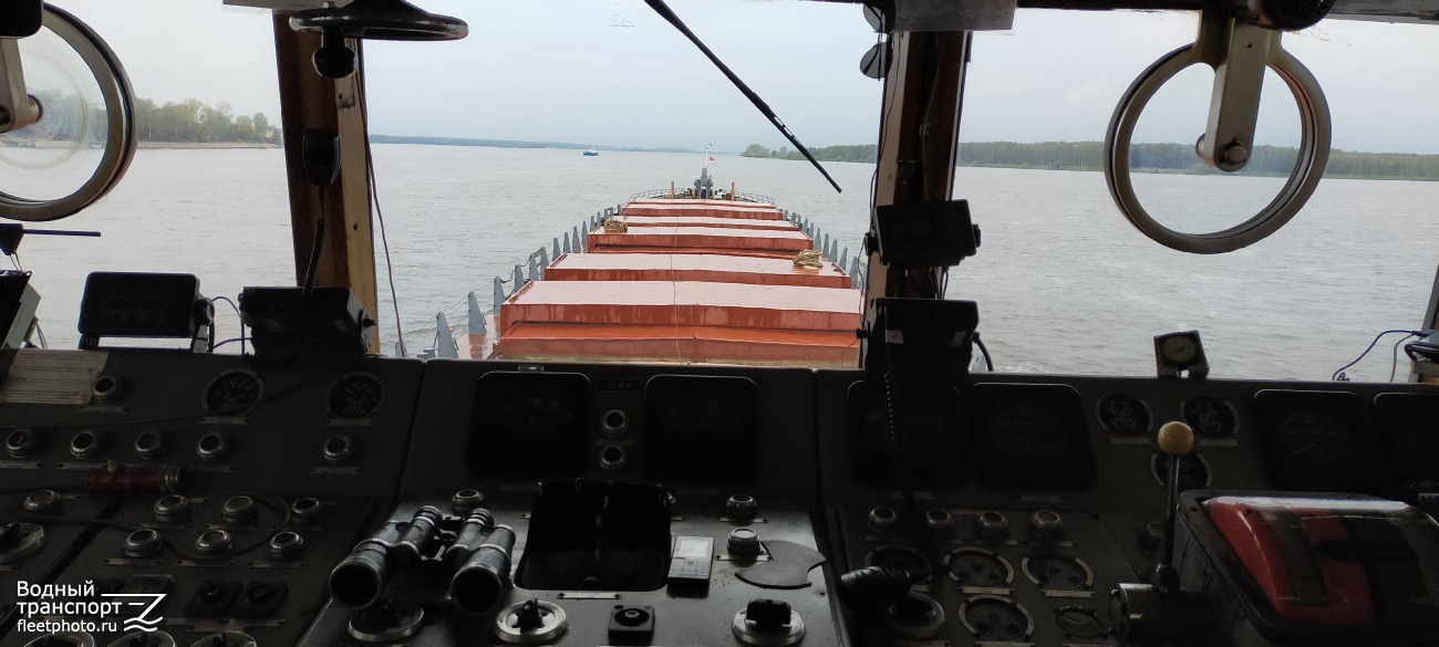 Павел Лебедев. View from wheelhouses and bridge wings