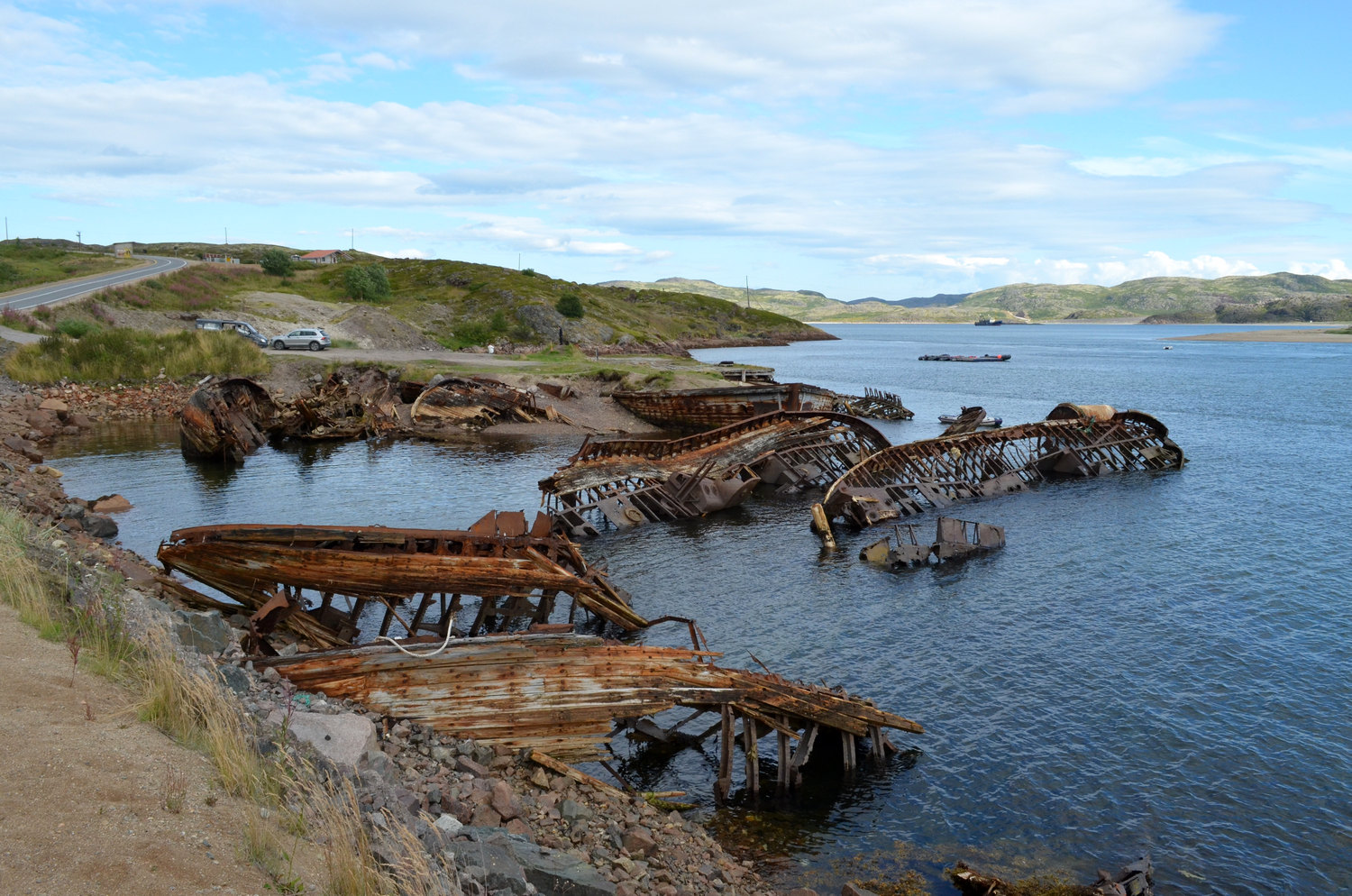 Waterways, Unidentified ships