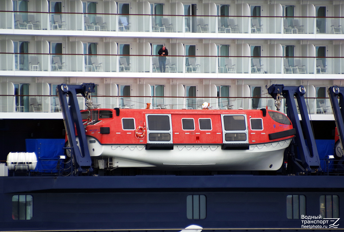 Mein Schiff 6. Шлюпки и катера