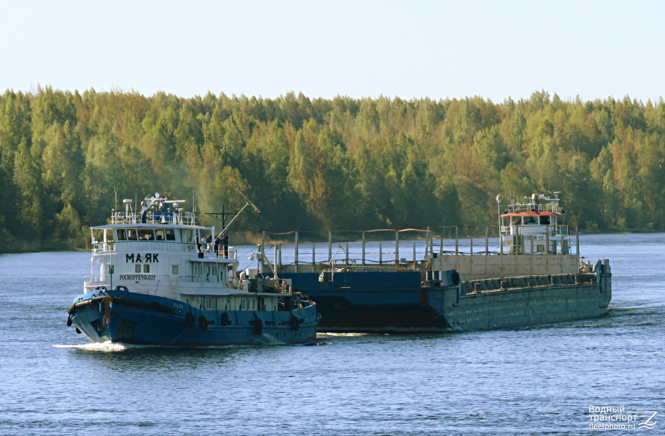 Маяк, Т-3002, Шлюзовой-72