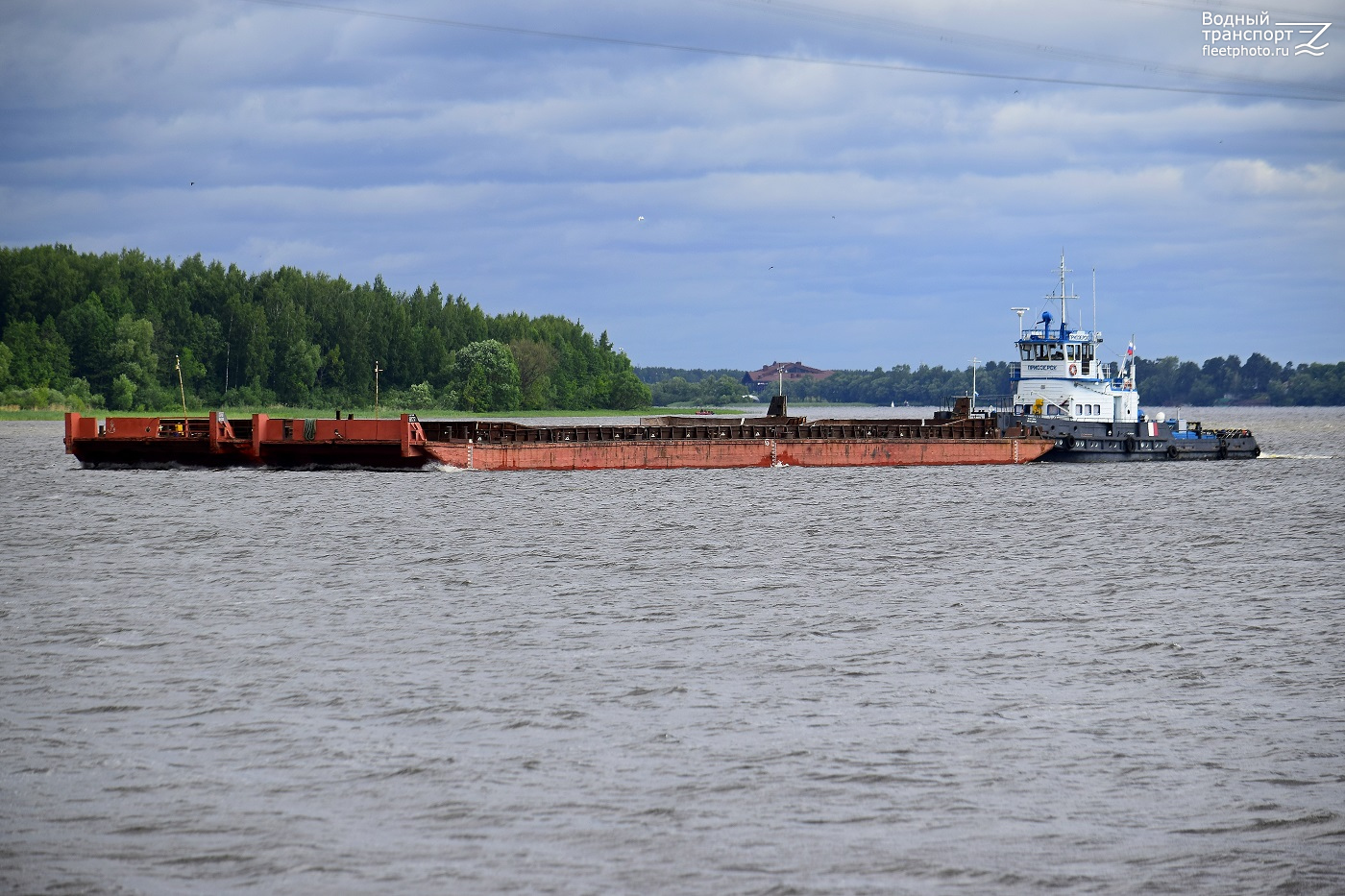 Баржа-8132, Баржа-8122, Приозёрск