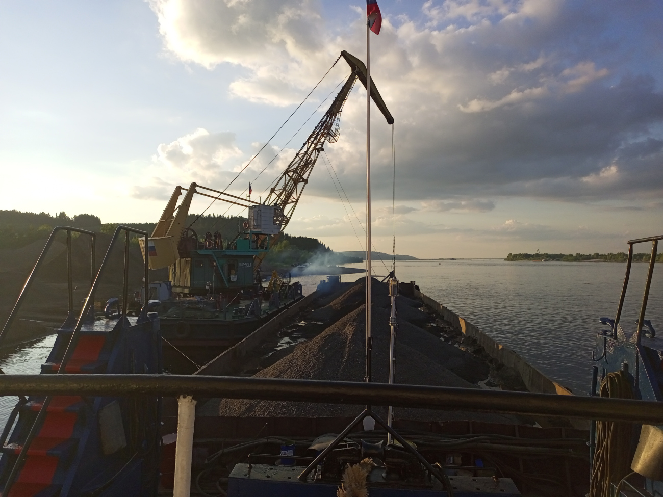 КПЛ-900, 7274. View from wheelhouses and bridge wings