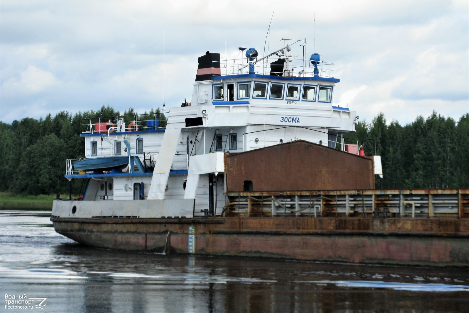 Зосма. Vessel superstructures