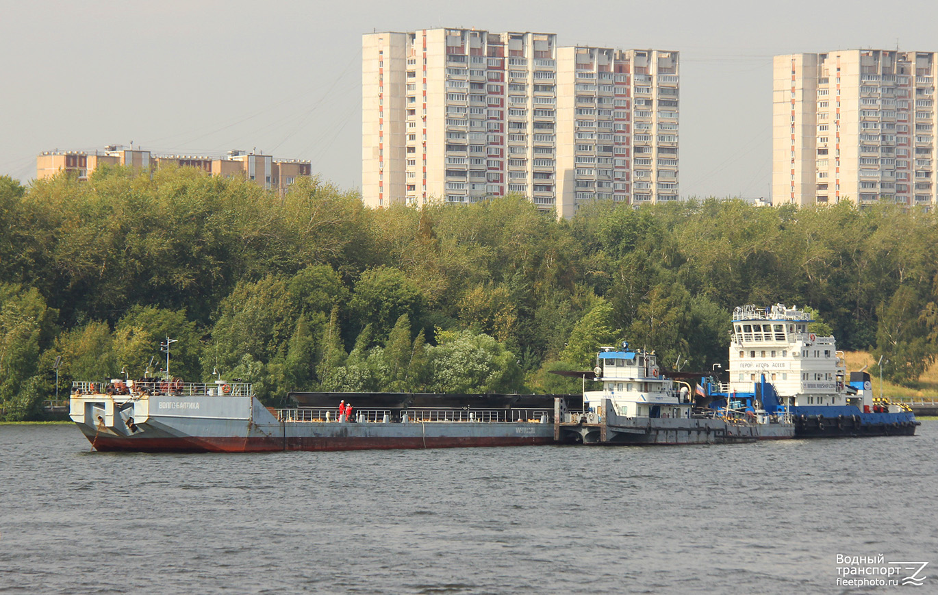 Волго-Балтика, Речной-75, Герой Игорь Асеев