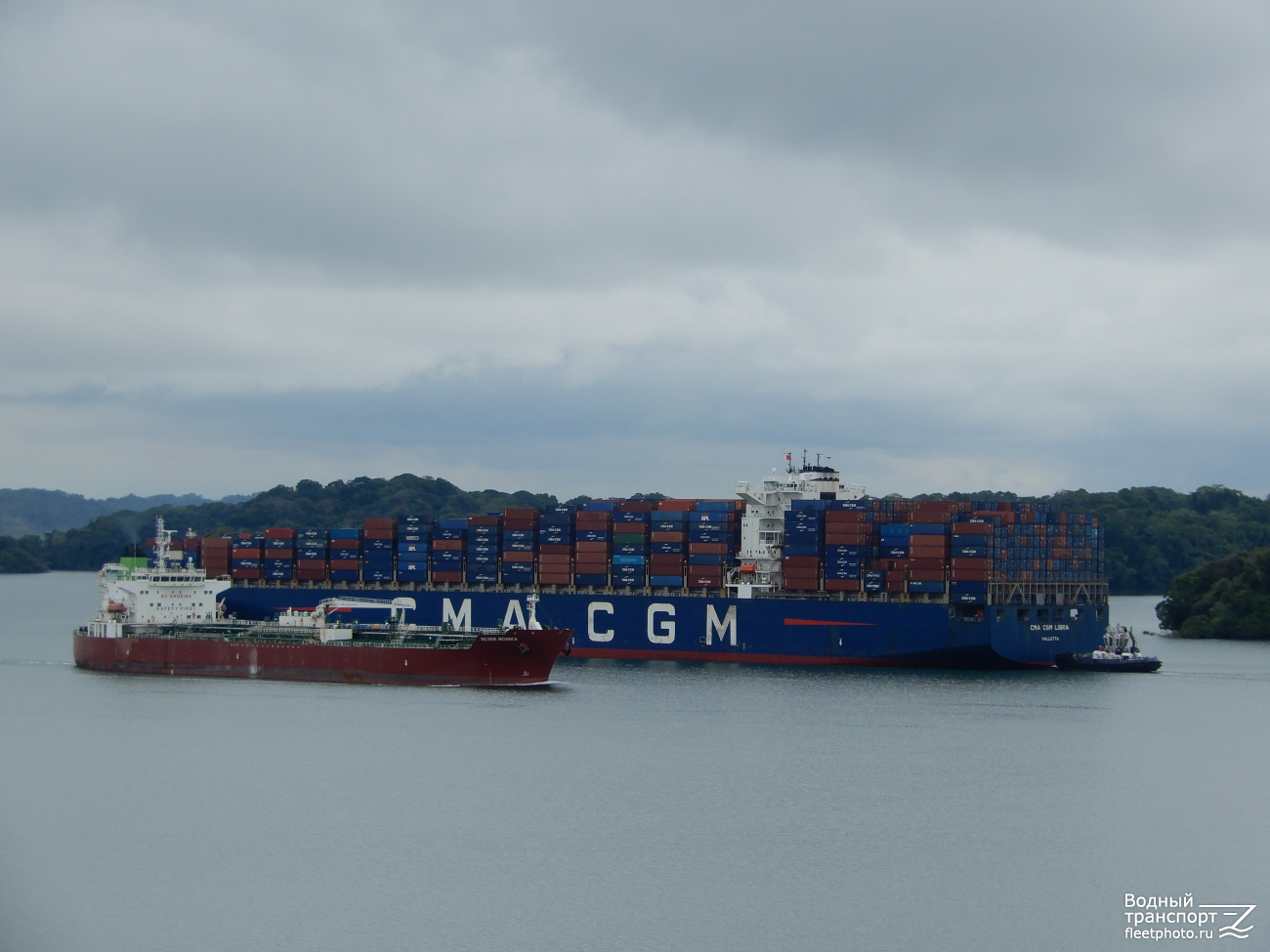 Silver Monika, CMA CGM Libra, Cerro Canajagua