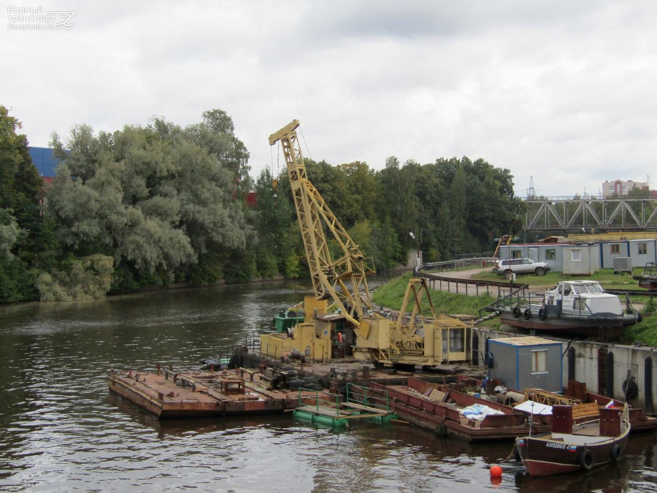 Неопознанный понтон, РЛА 03-44 (ПК-2), Омск