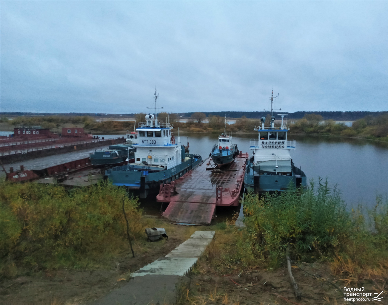 МП-1063, БТТ-303, Тиман, Валерий Хоменко. Unidentified ships