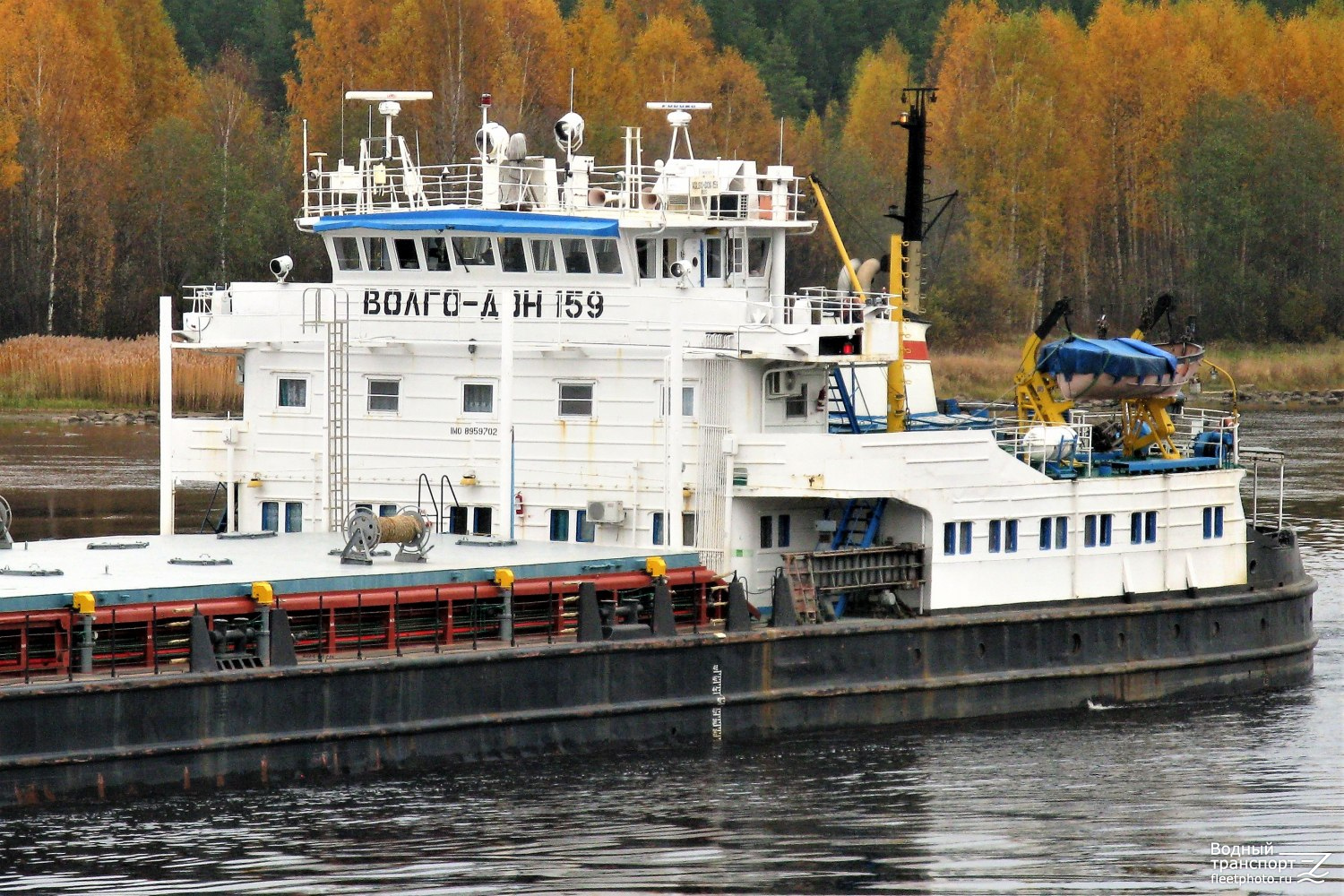 Волго-Дон 159. Vessel superstructures