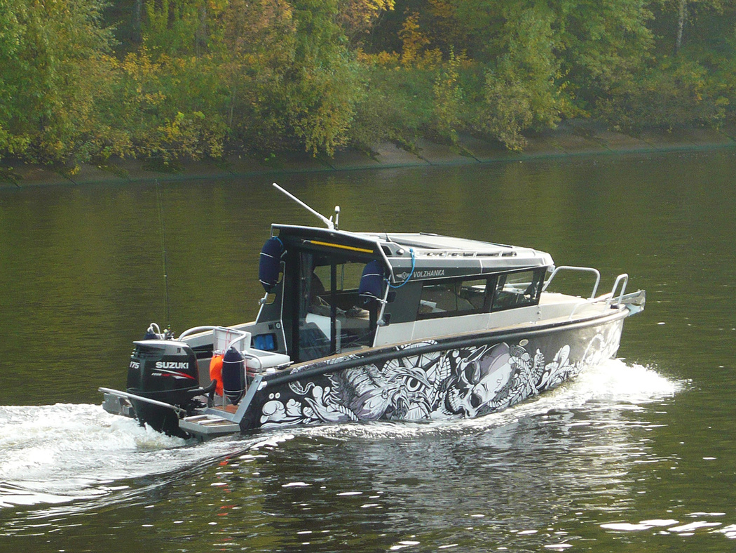 Неопознанное судно - тип Волжанка (VBOATS). Московский бассейн