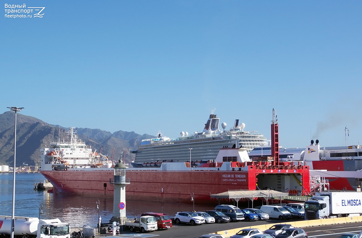 Volcan De Teneguia, Mein Schiff 4. Маяки